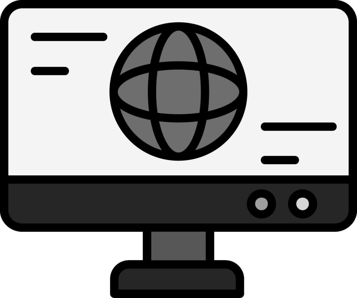 icono de vector de monitoreo