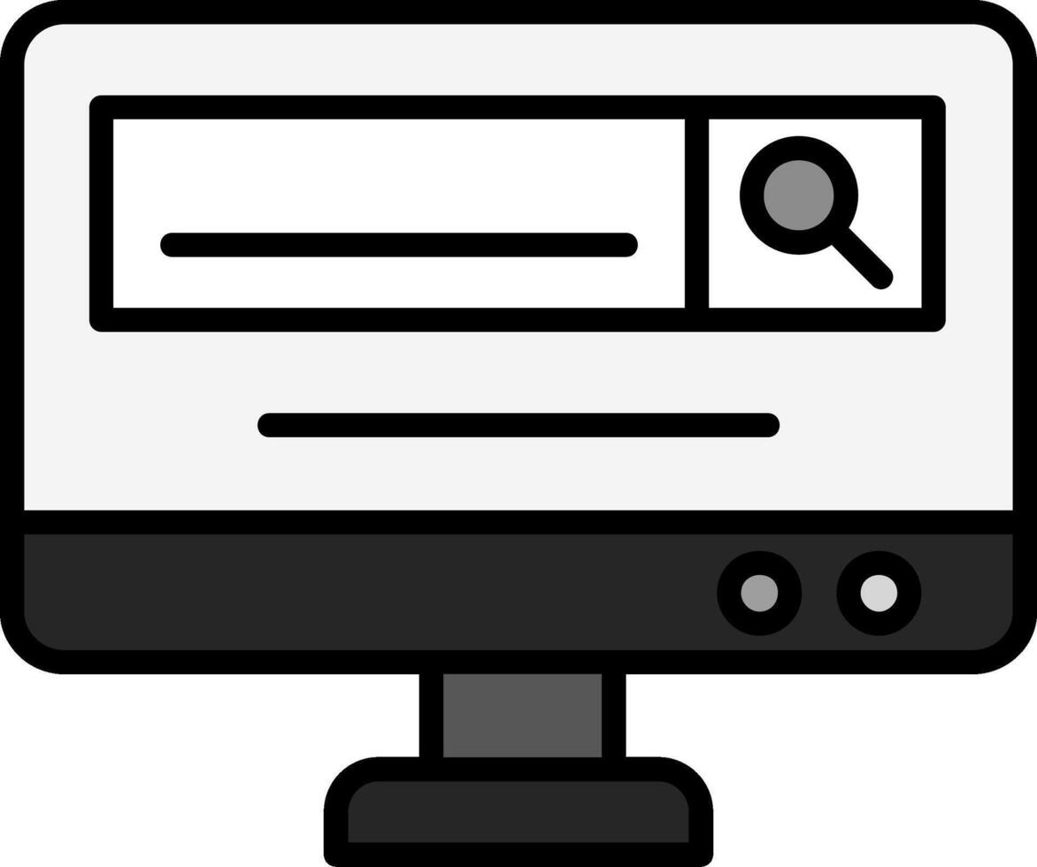 Search Bar Vector Icon