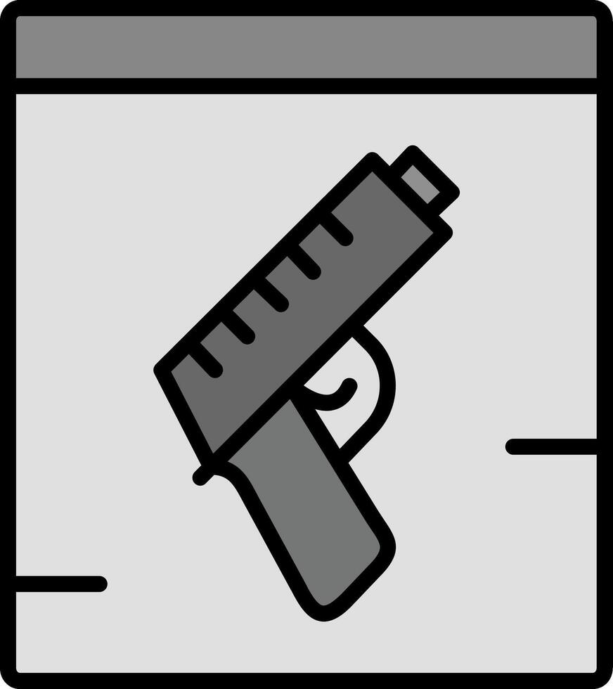 Pistol Vector Icon