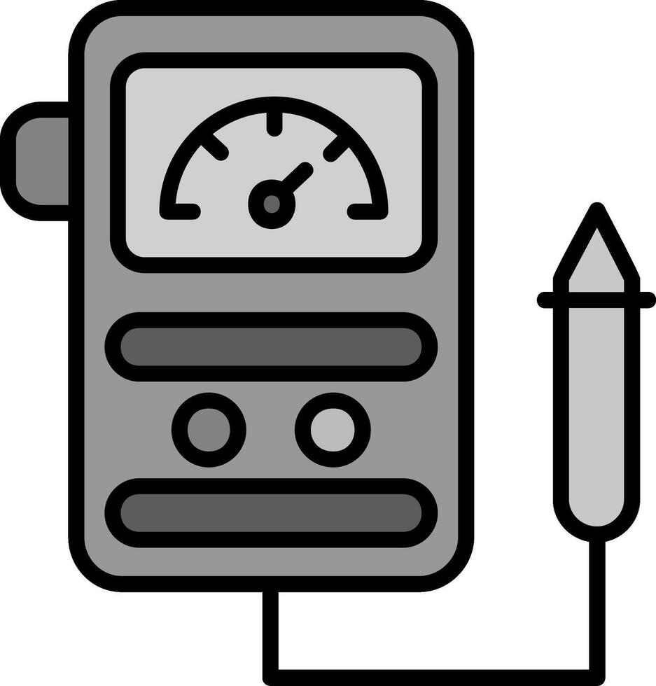 Voltmeter Vector Icon