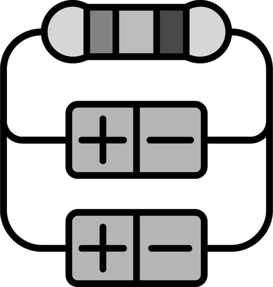 Resistor Vector Icon
