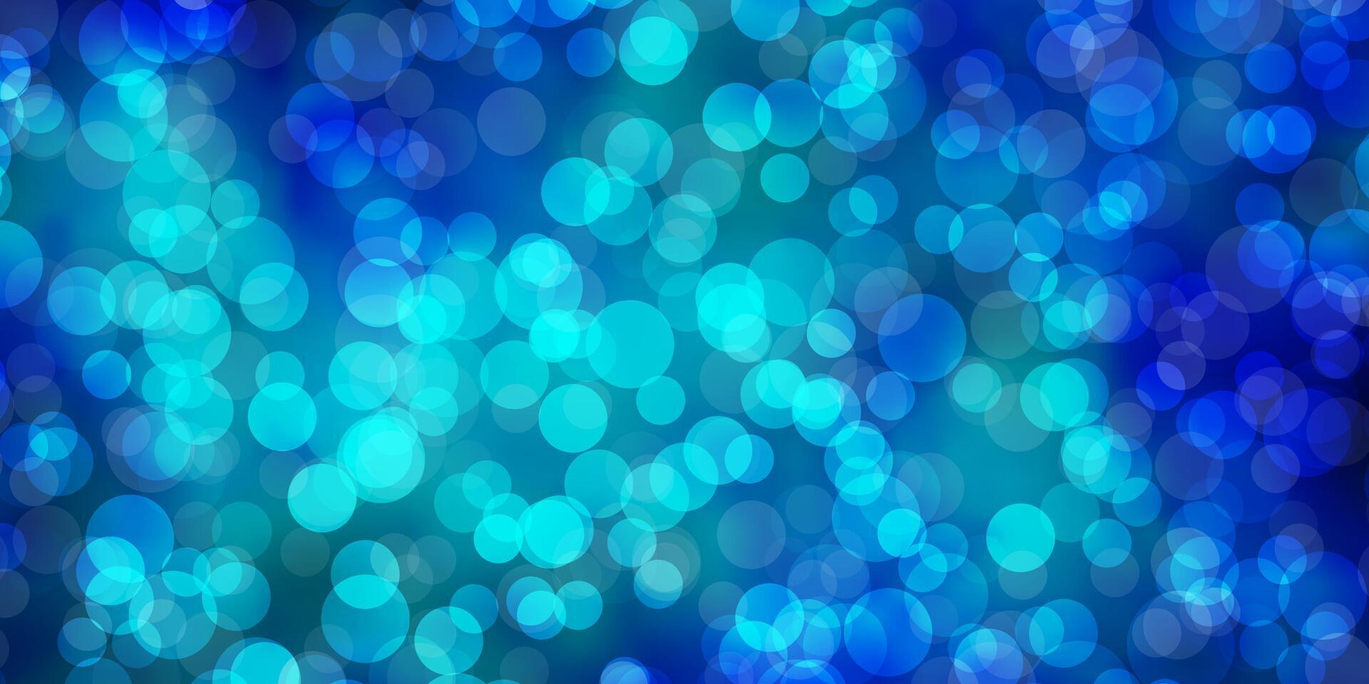 Light BLUE vector pattern with circles.