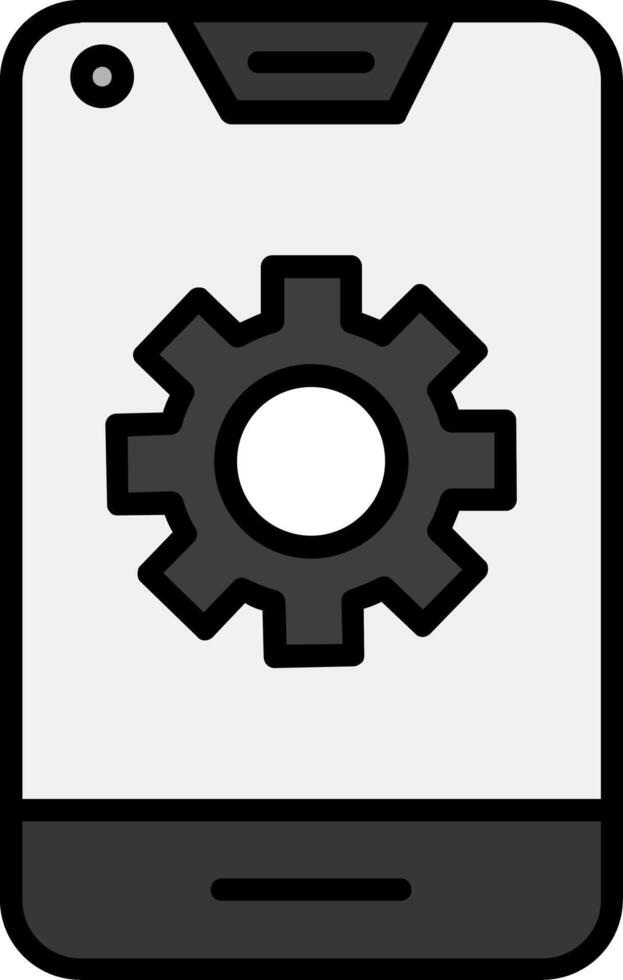 Smartphone Settings Vector Icon