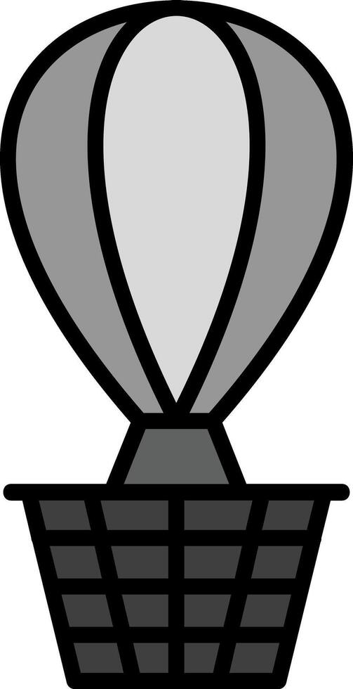 Hot Air Balloon Vector Icon