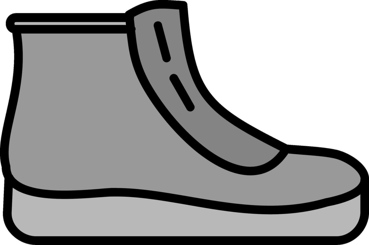 icono de vector de botas