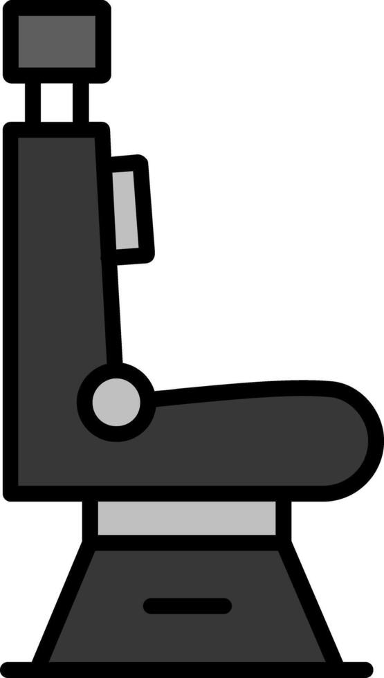 icono de vector de asiento