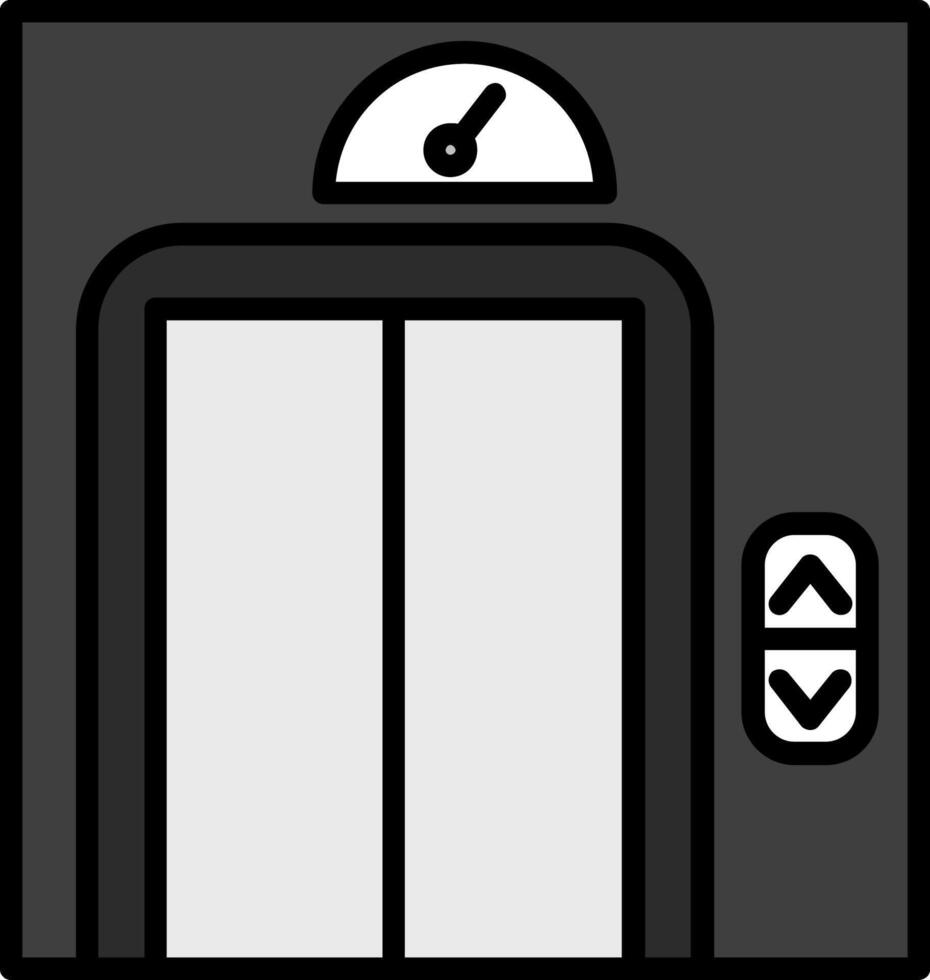 icono de vector de ascensor