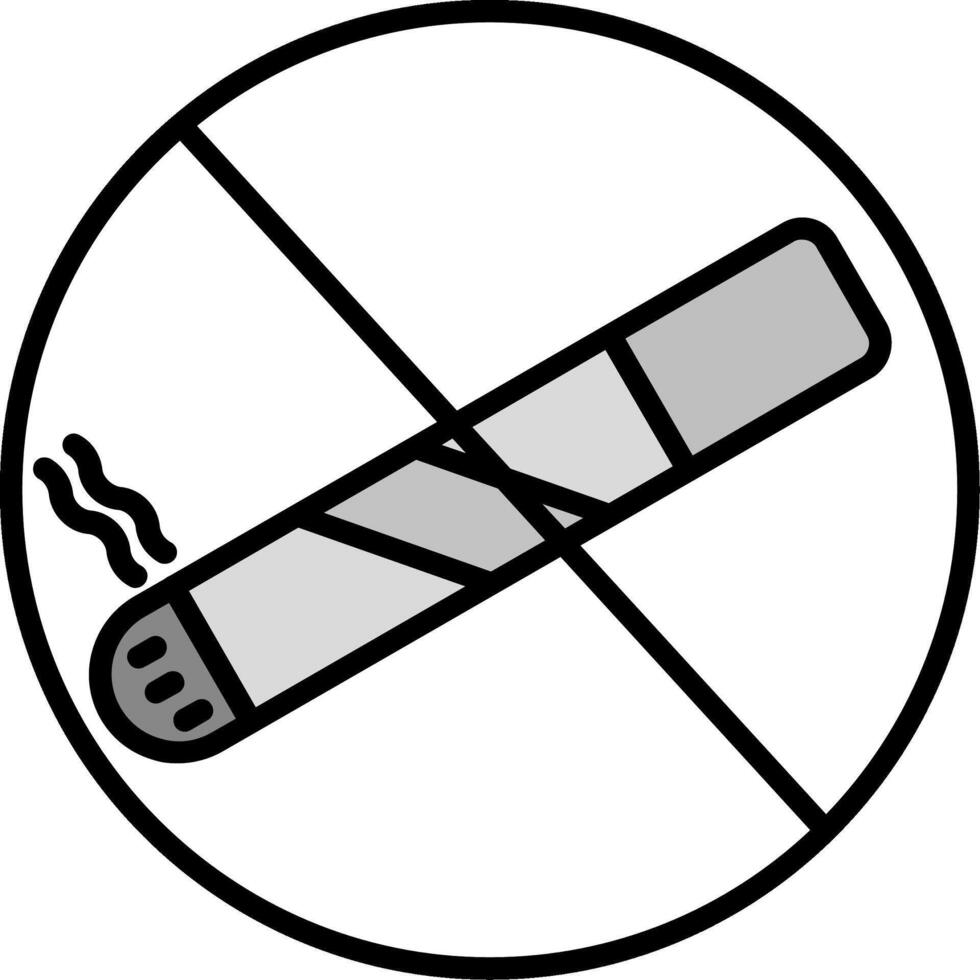 No Smoking Vector Icon