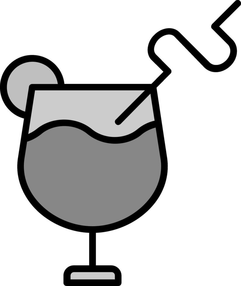 Cocktail Drink Vector Icon