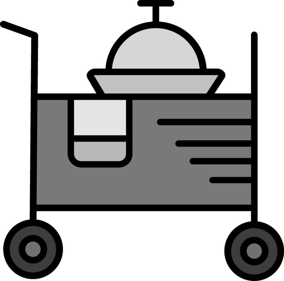 Room Service Vector Icon