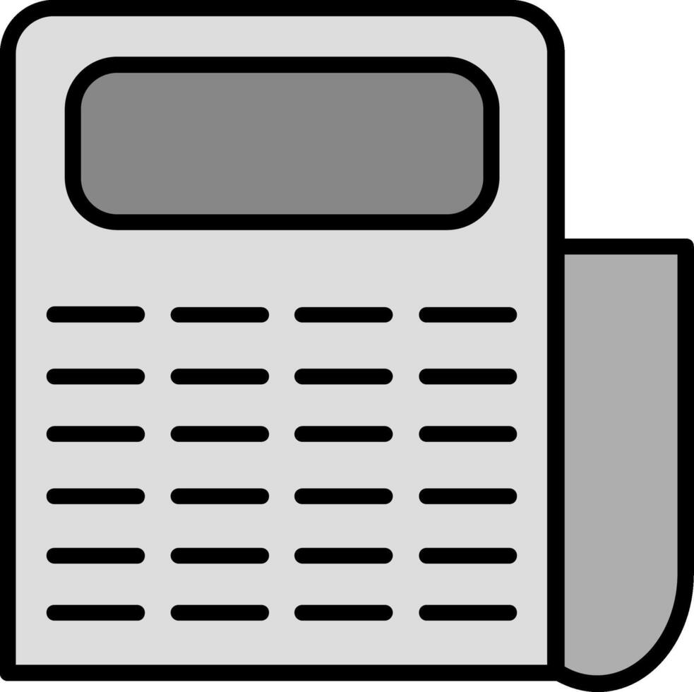 Newspaper Vector Icon