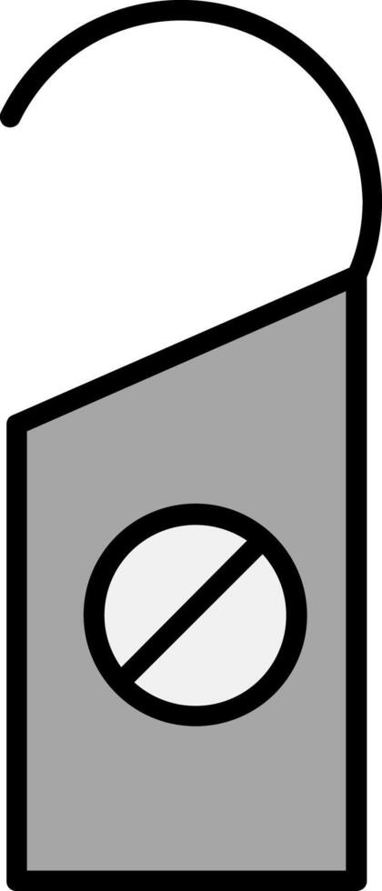 Door Hanger Vector Icon