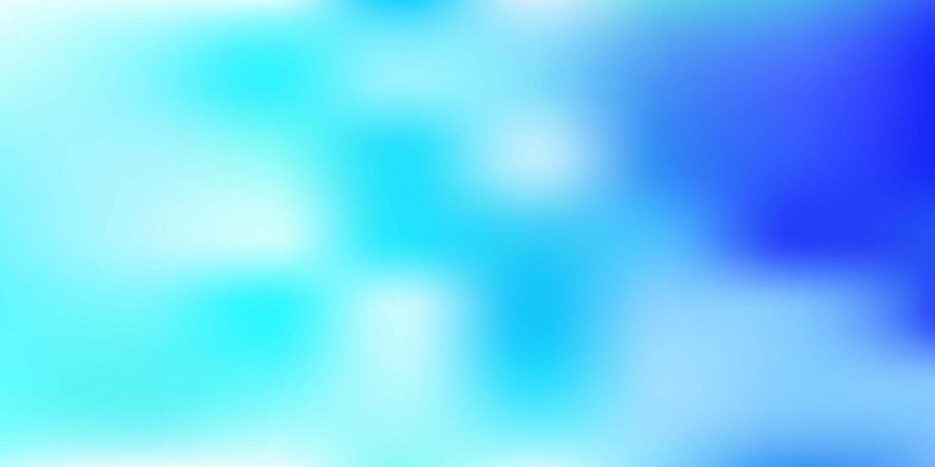 Light blue vector blur pattern.