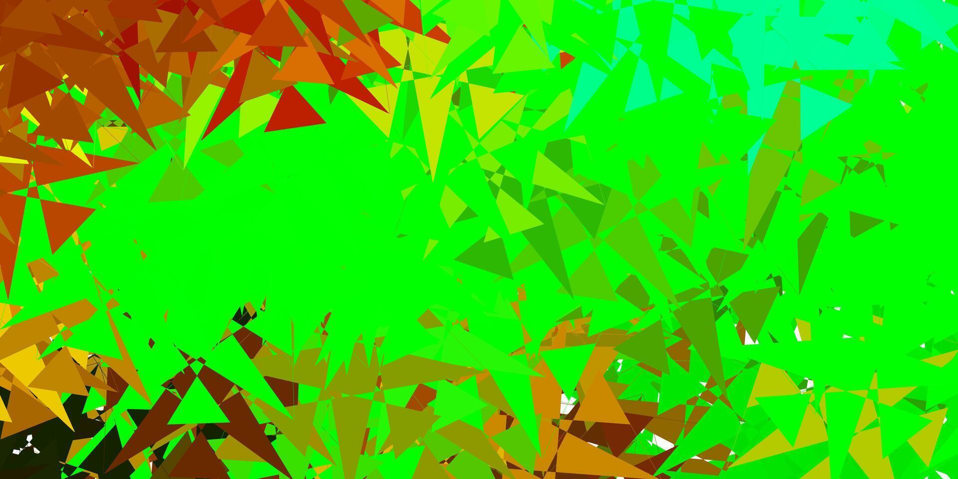 Dark Multicolor vector texture with random triangles.
