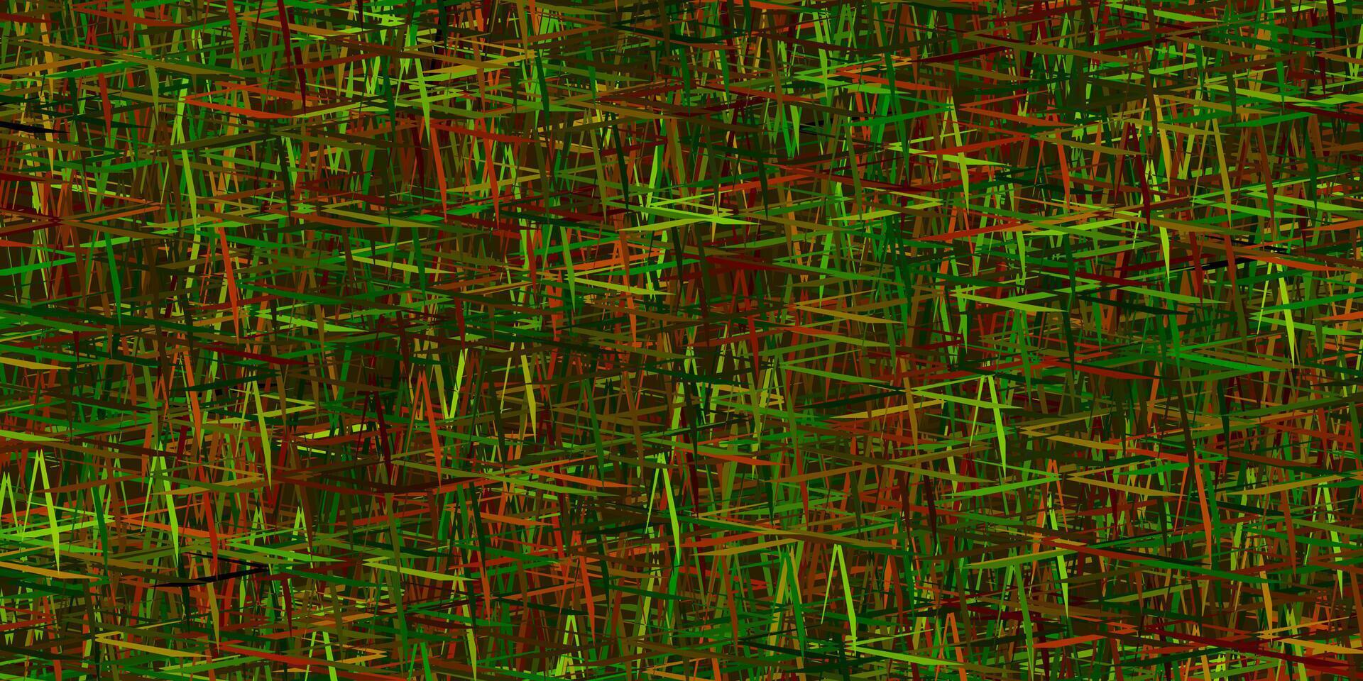 Dark Green, Yellow vector texture with colored lines.