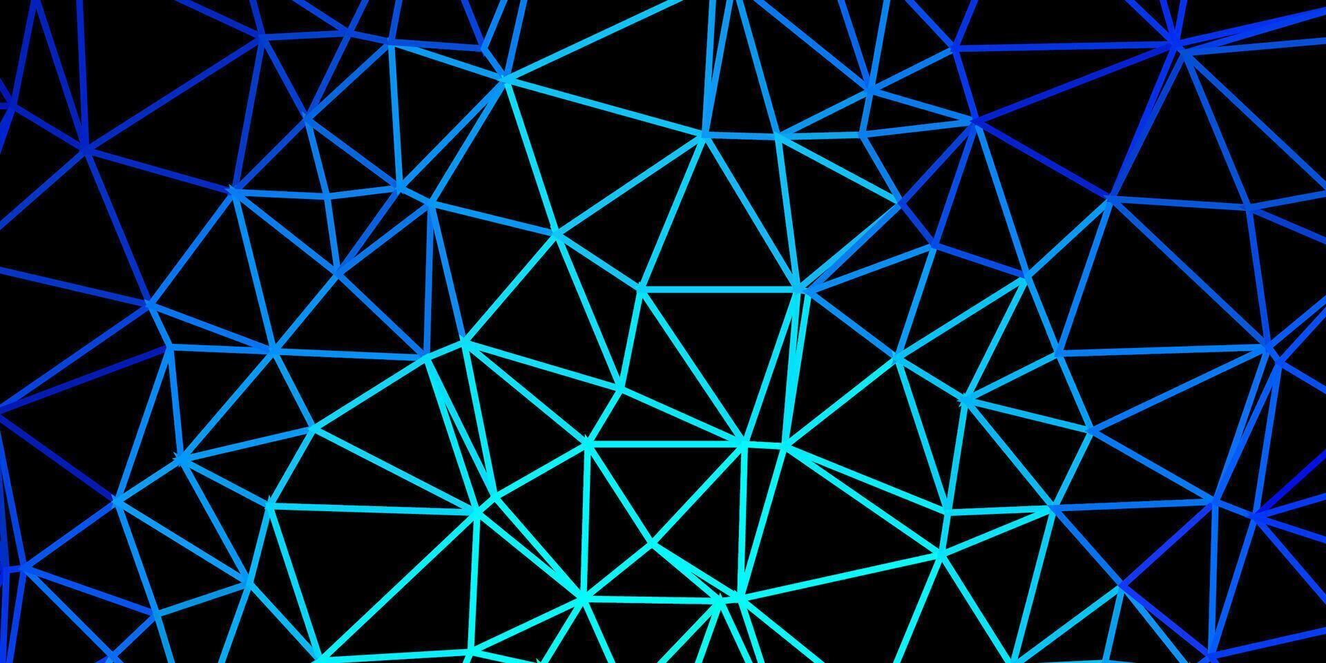 Dark multicolor vector gradient polygon texture.