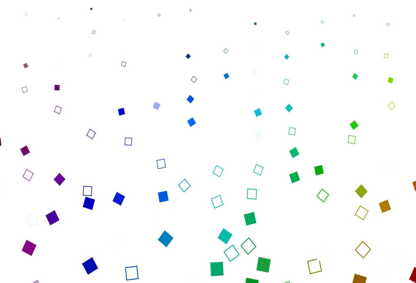 Light Multicolor, Rainbow vector backdrop with lines, rectangles.