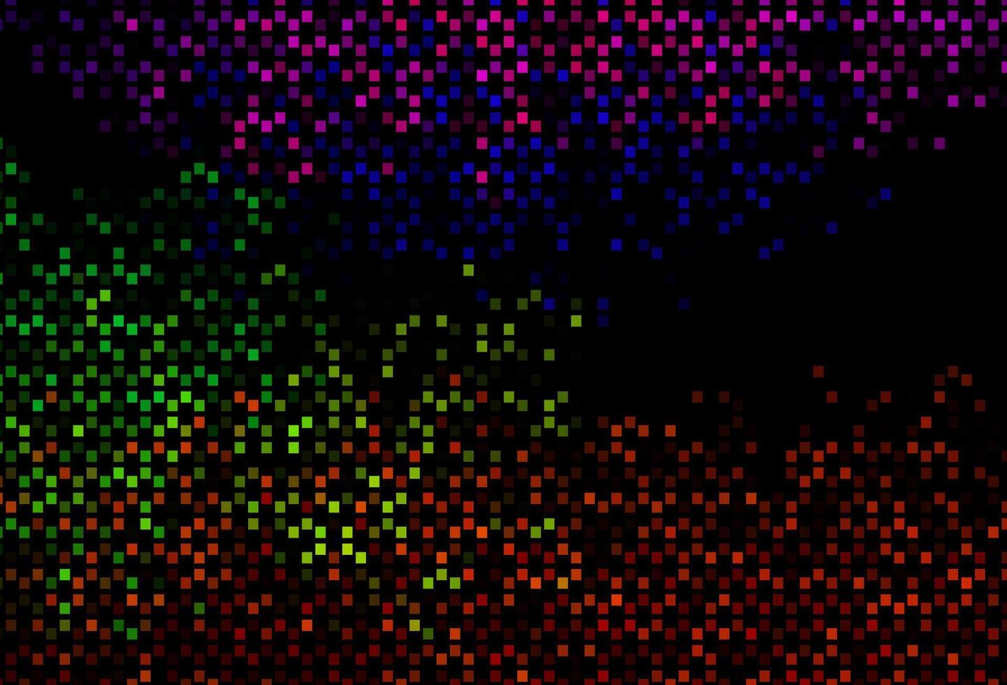 Dark Multicolor, Rainbow vector texture with rectangular style.