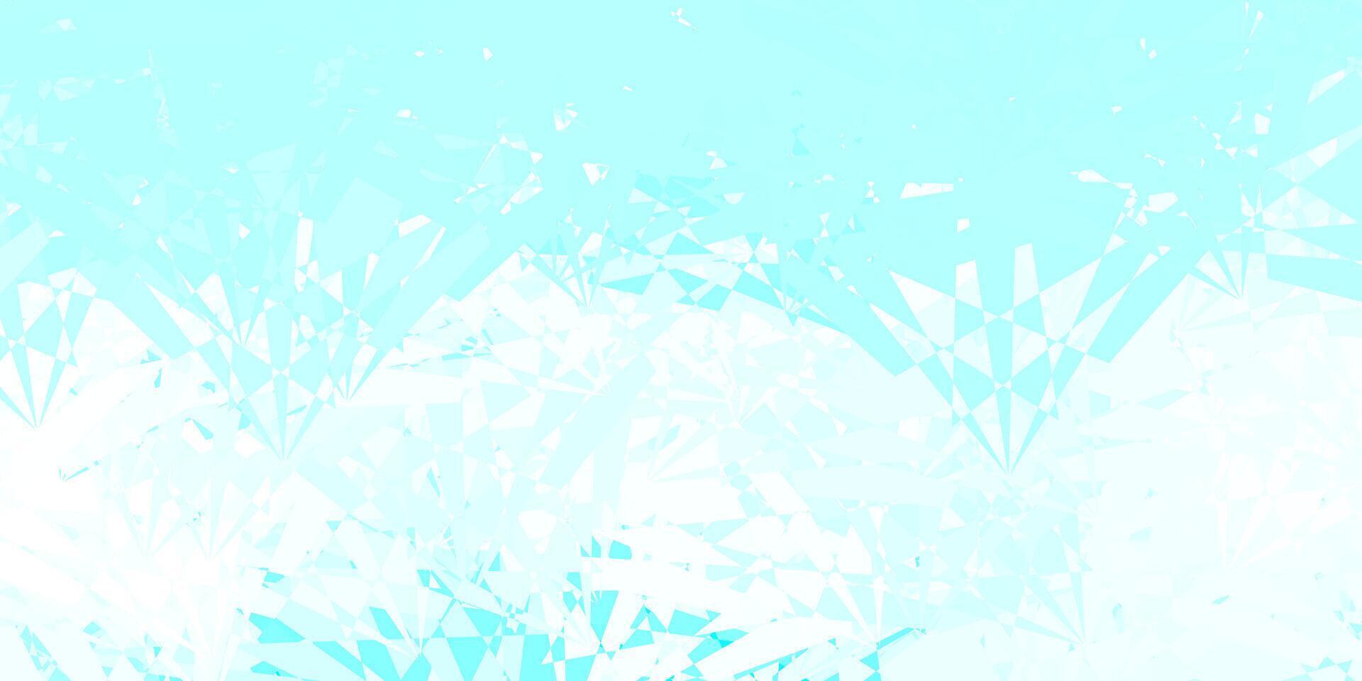 Light BLUE vector template with triangle shapes.