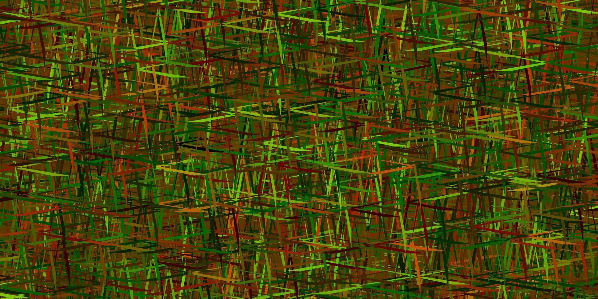 Dark Green, Yellow vector pattern with sharp lines.