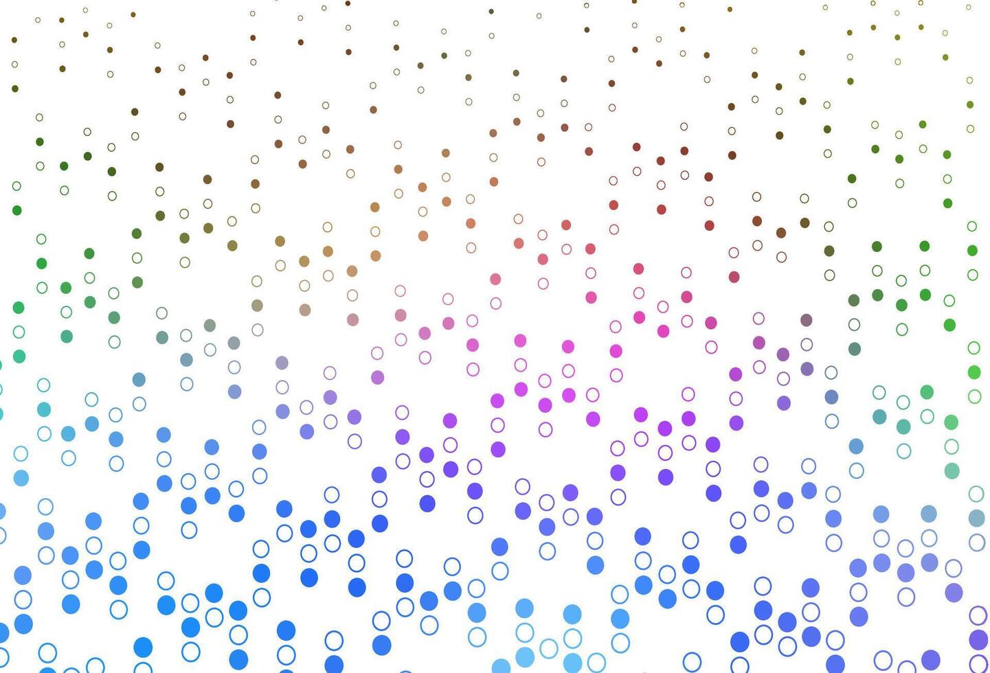 Light Multicolor, Rainbow vector cover with spots.