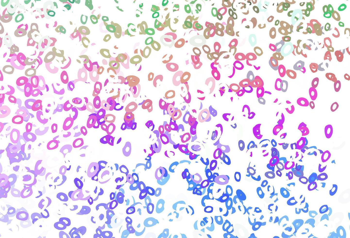 Light Multicolor, Rainbow vector cover with spots.