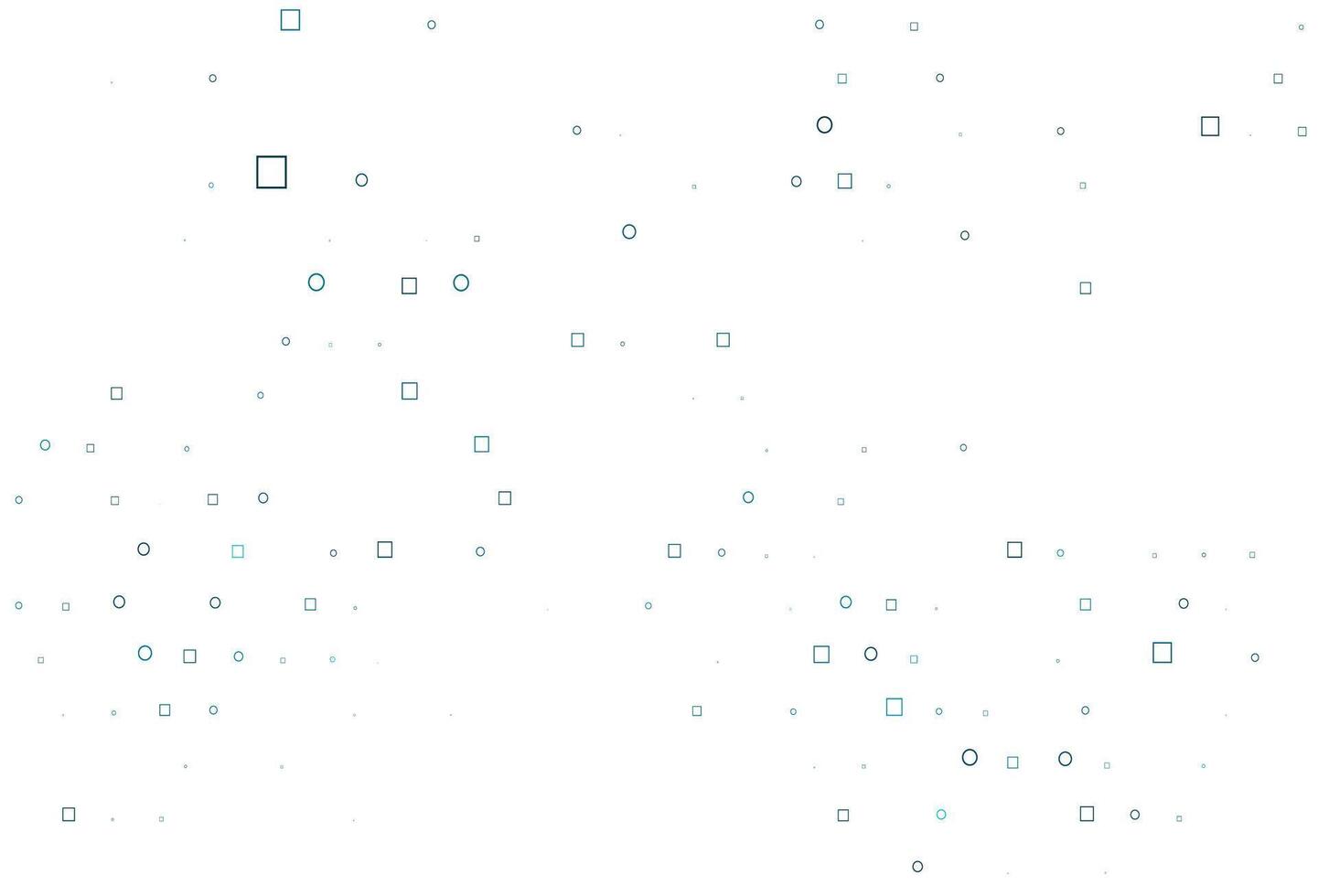 Light BLUE vector layout with circle spots, cubes.