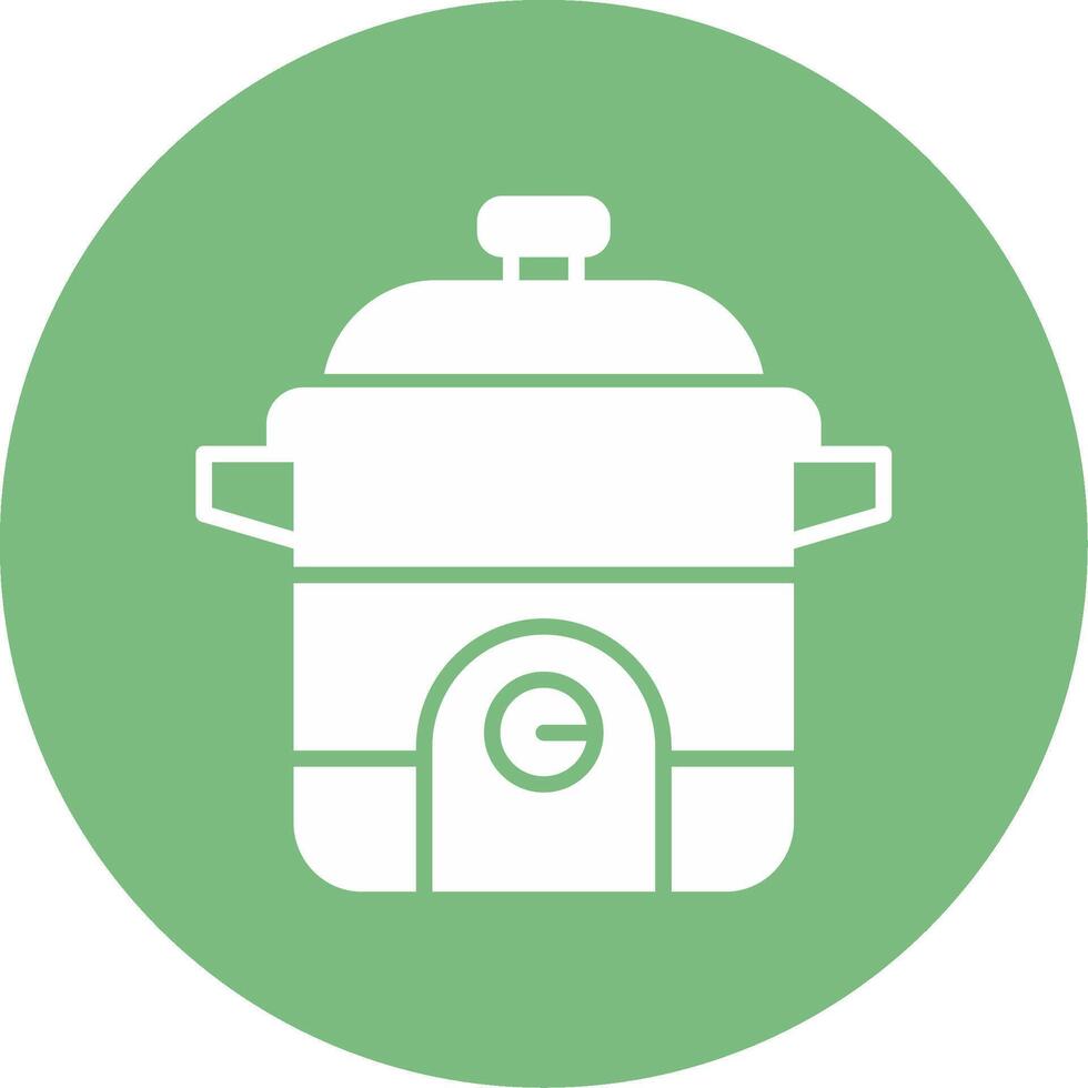 Rice Cooker Vector Icon