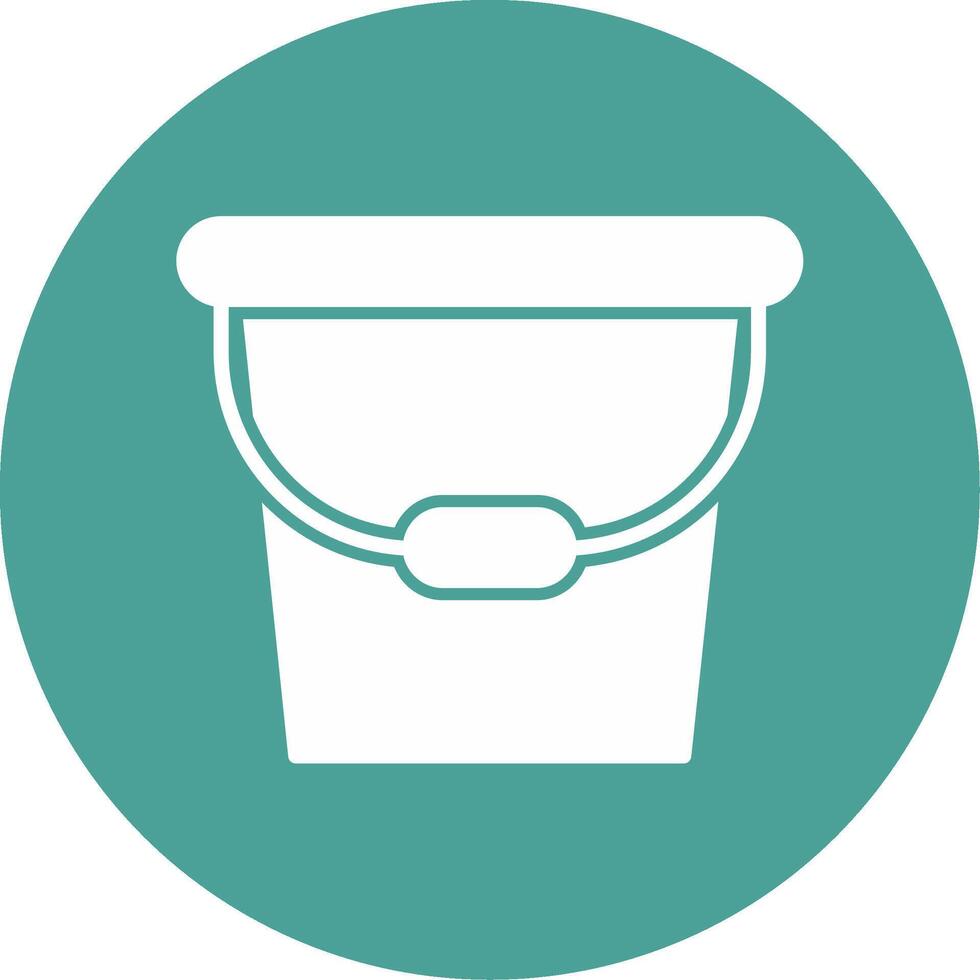 Water Bucket Vector Icon