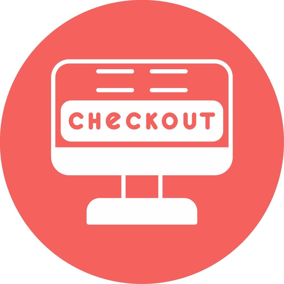 Checkout Vector Icon