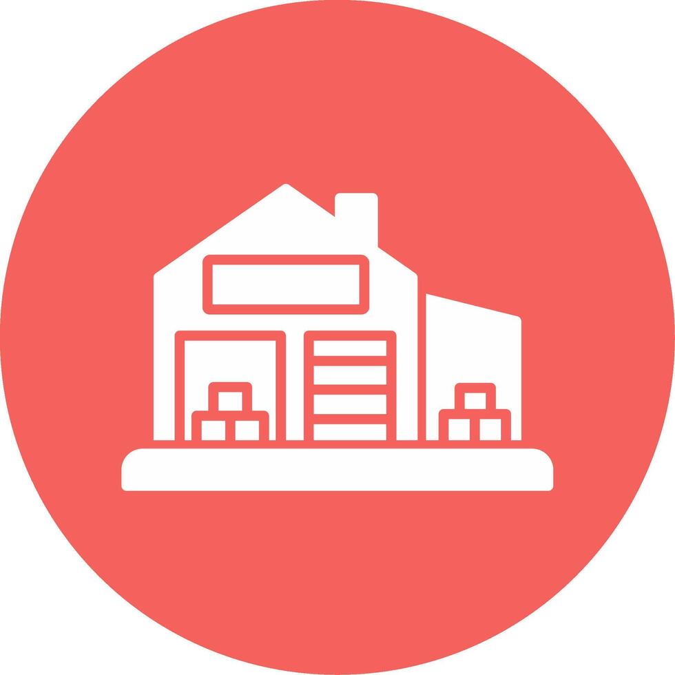 Warehouse Vector Icon