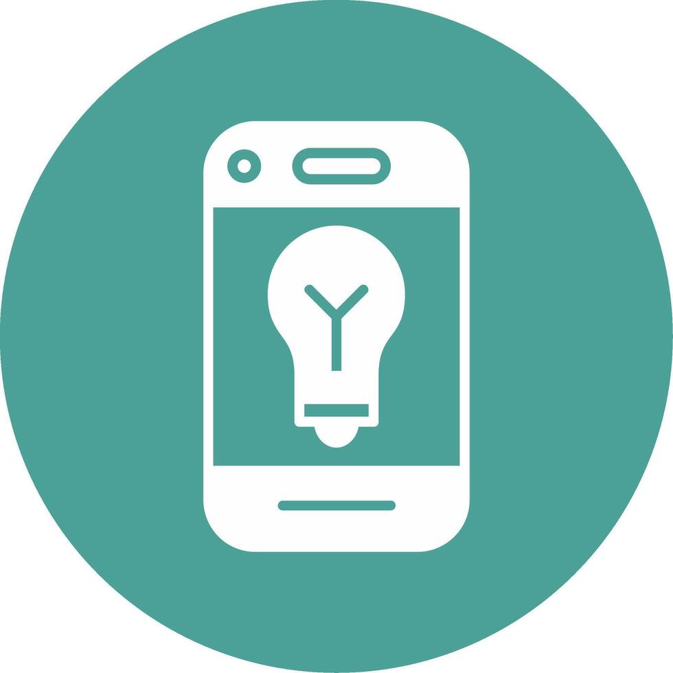 Mobile Phone Idea Vector Icon