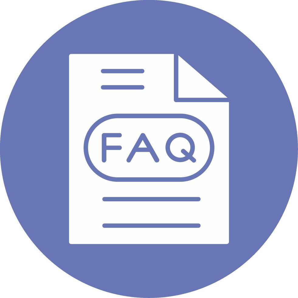 Faq Vector Icon