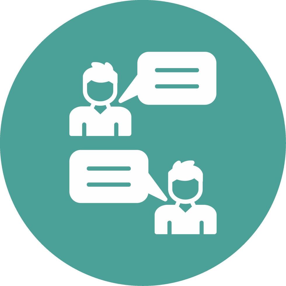 Conversation Vector Icon