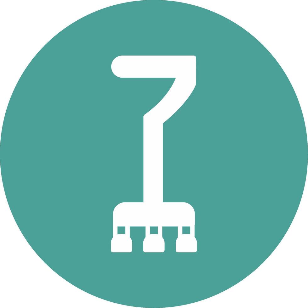 Walking Stick Vector Icon