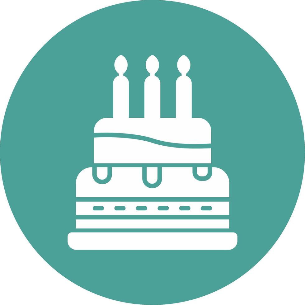 Birthday Cake Vector Icon