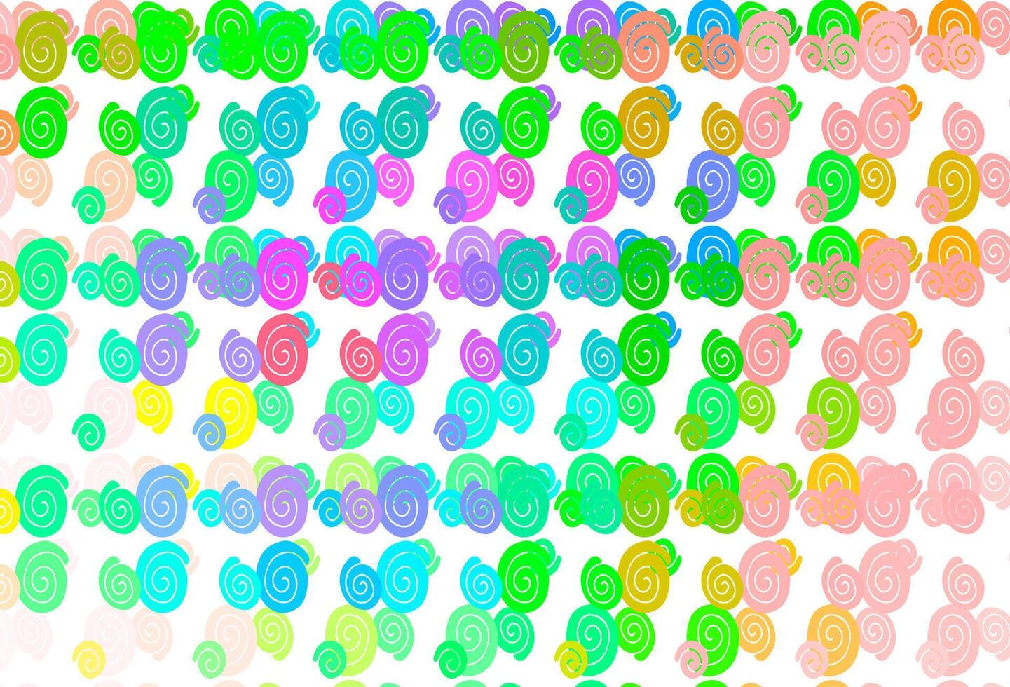 Light Multicolor, Rainbow vector template with liquid shapes.