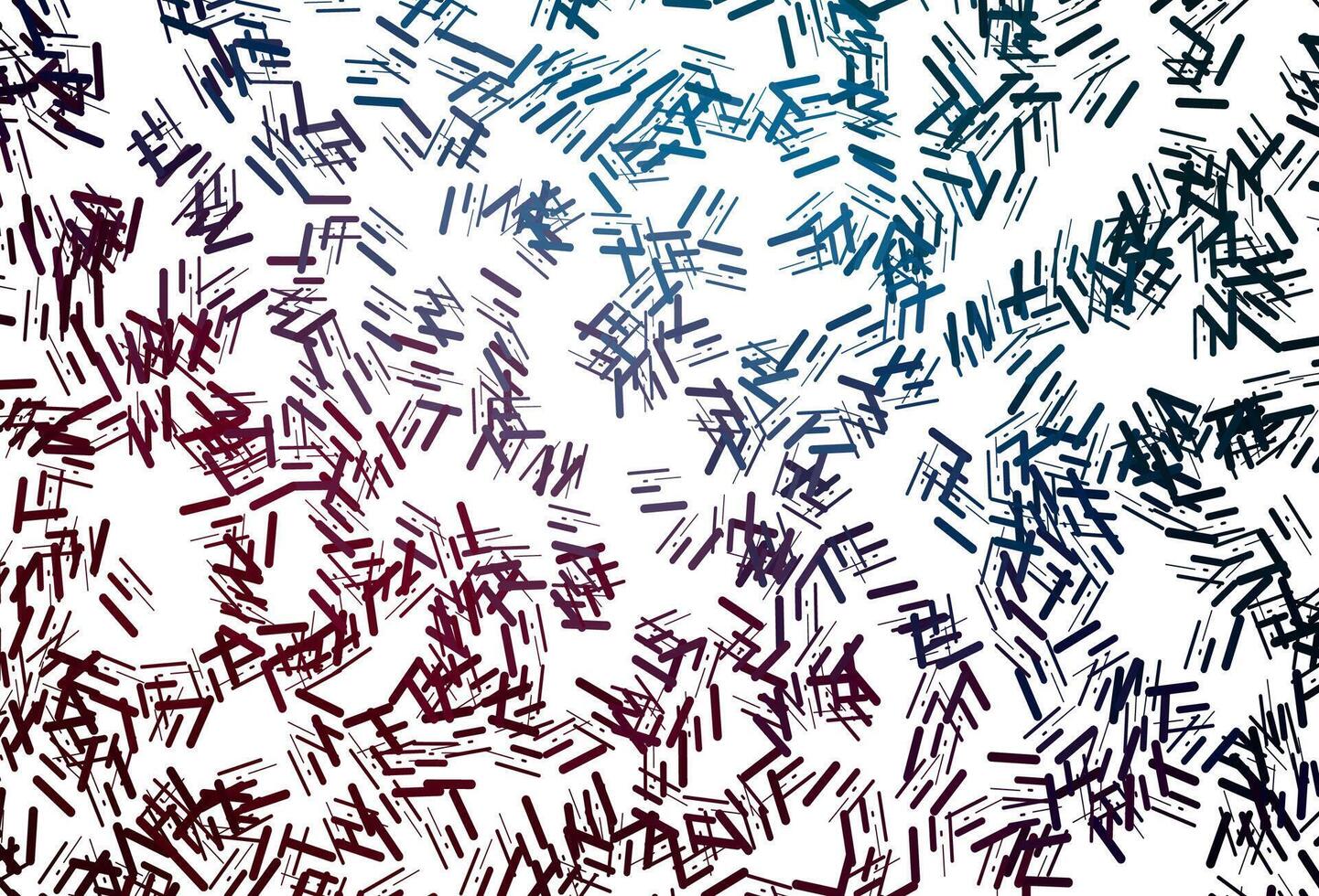 Dark multicolor, rainbow vector pattern with narrow lines.
