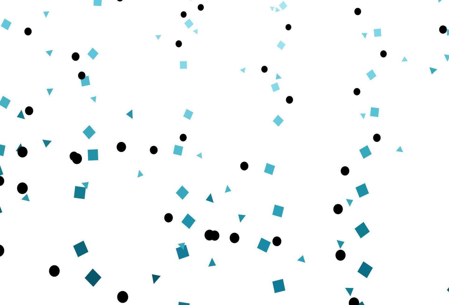 Light BLUE vector texture in poly style with circles, cubes.
