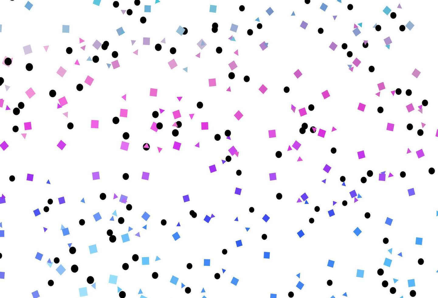 Light Multicolor, Rainbow vector pattern in polygonal style with circles.