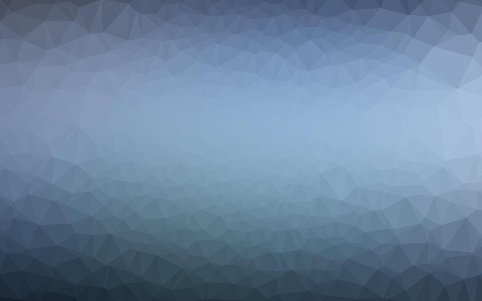 Light BLUE vector shining triangular background.
