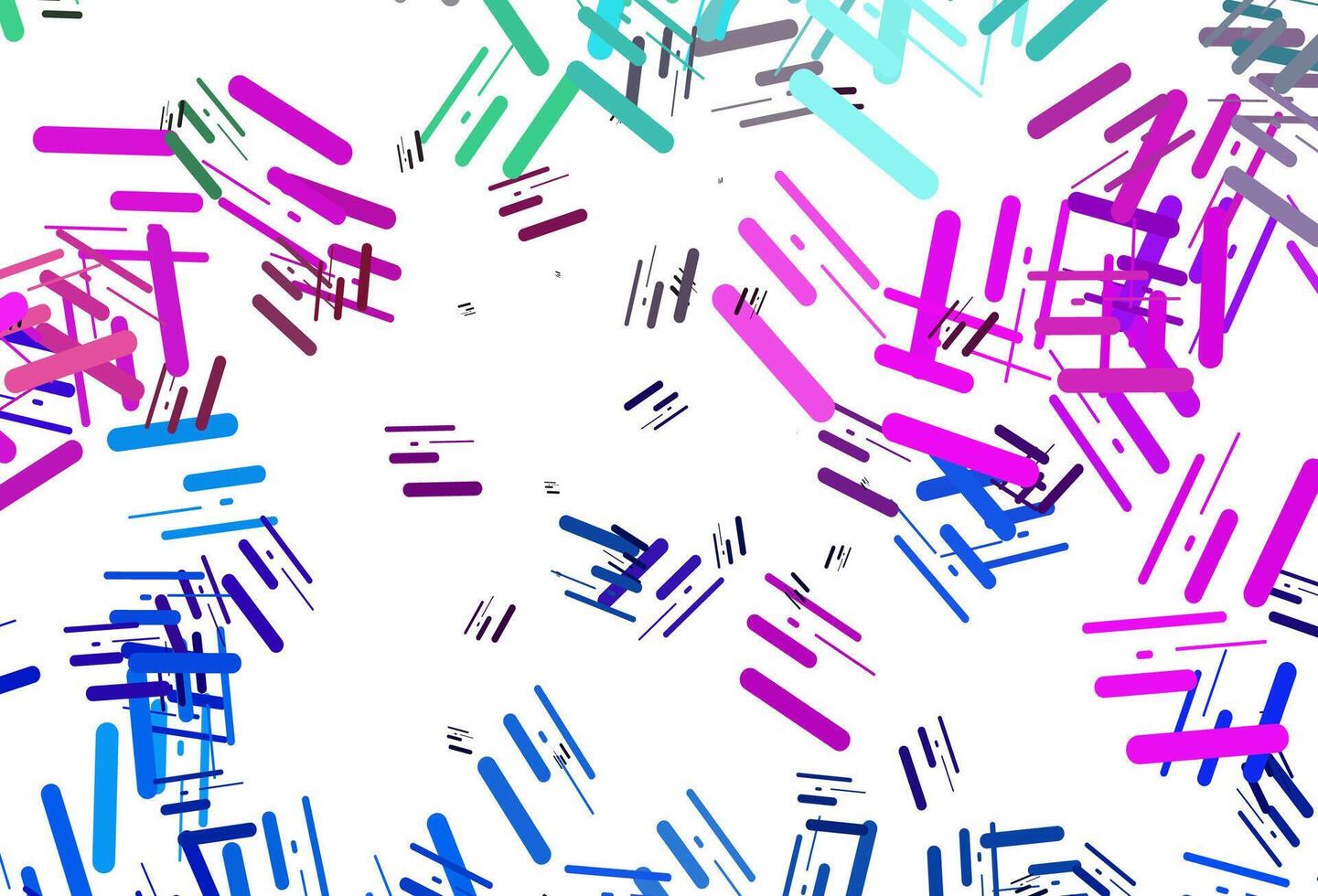 Light Multicolor, Rainbow vector background with straight lines.