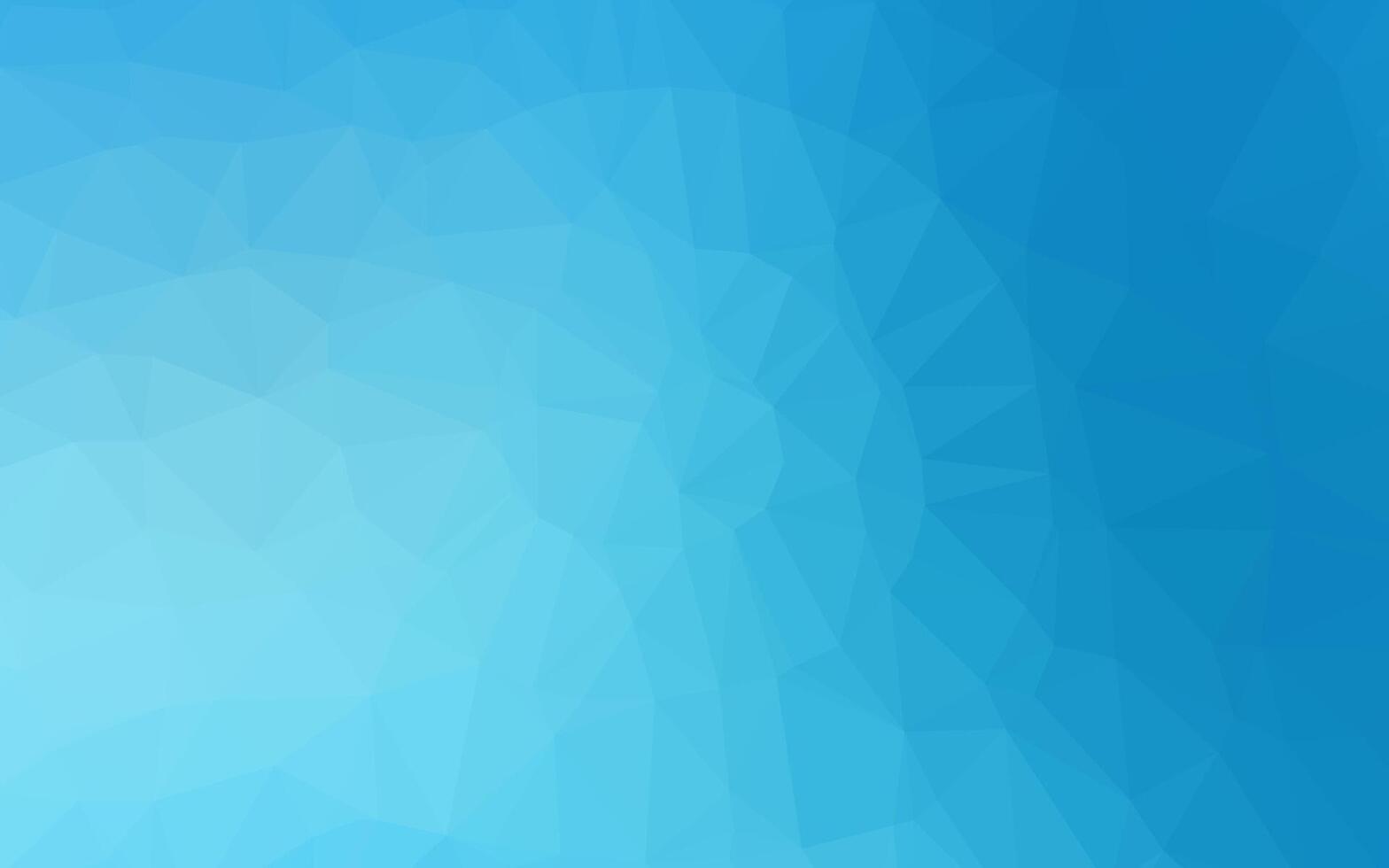 Light BLUE vector polygon abstract background.