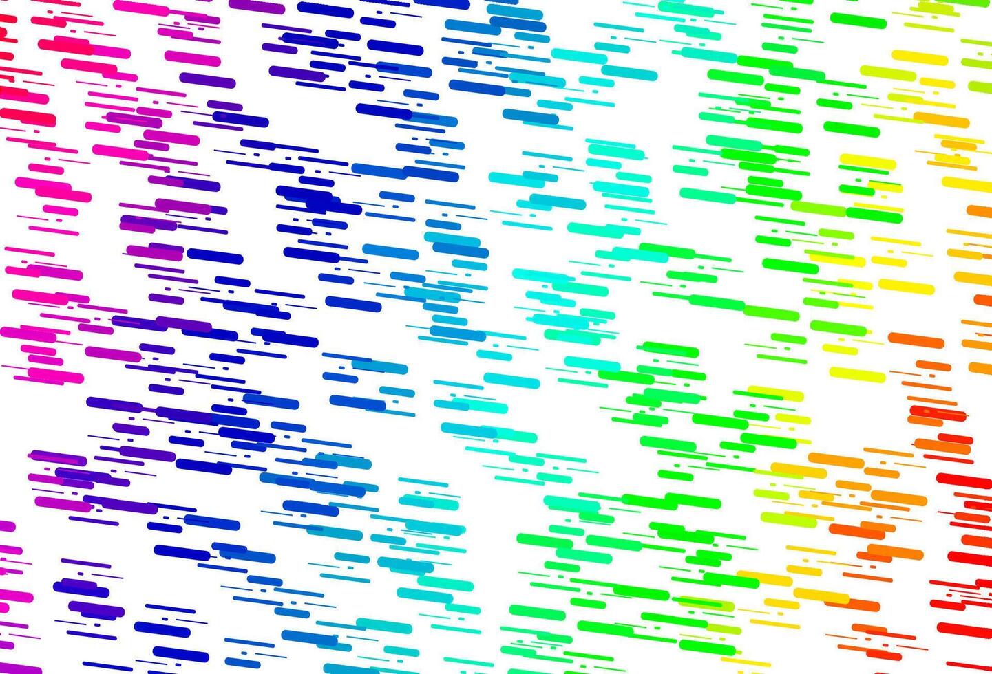 Light Multicolor, Rainbow vector pattern with narrow lines.
