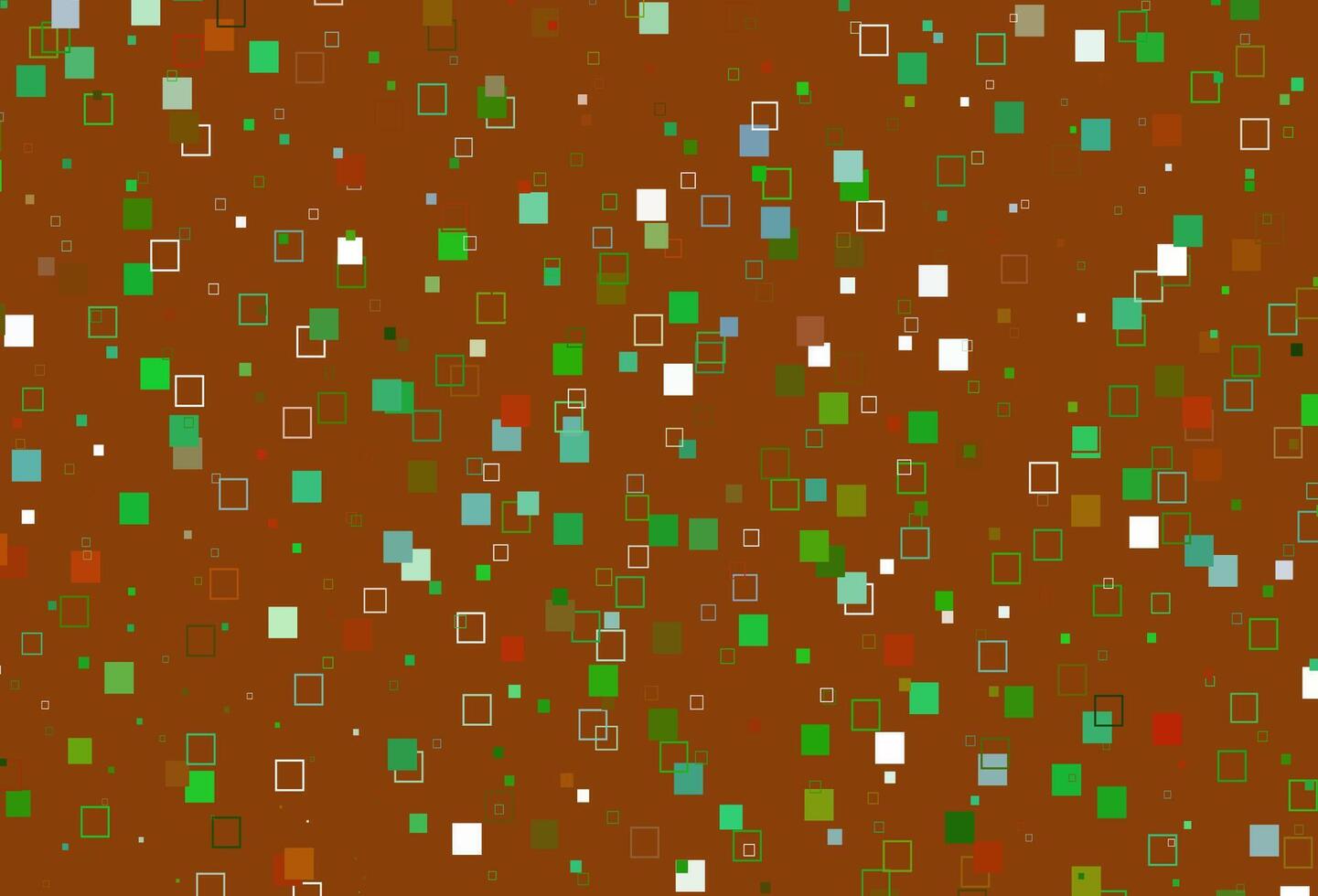 Light Multicolor, Rainbow vector pattern with crystals, rectangles.