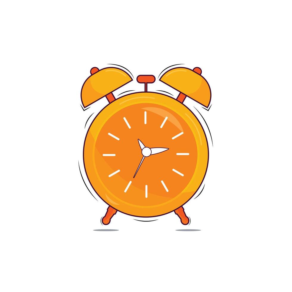 clock vector art design template