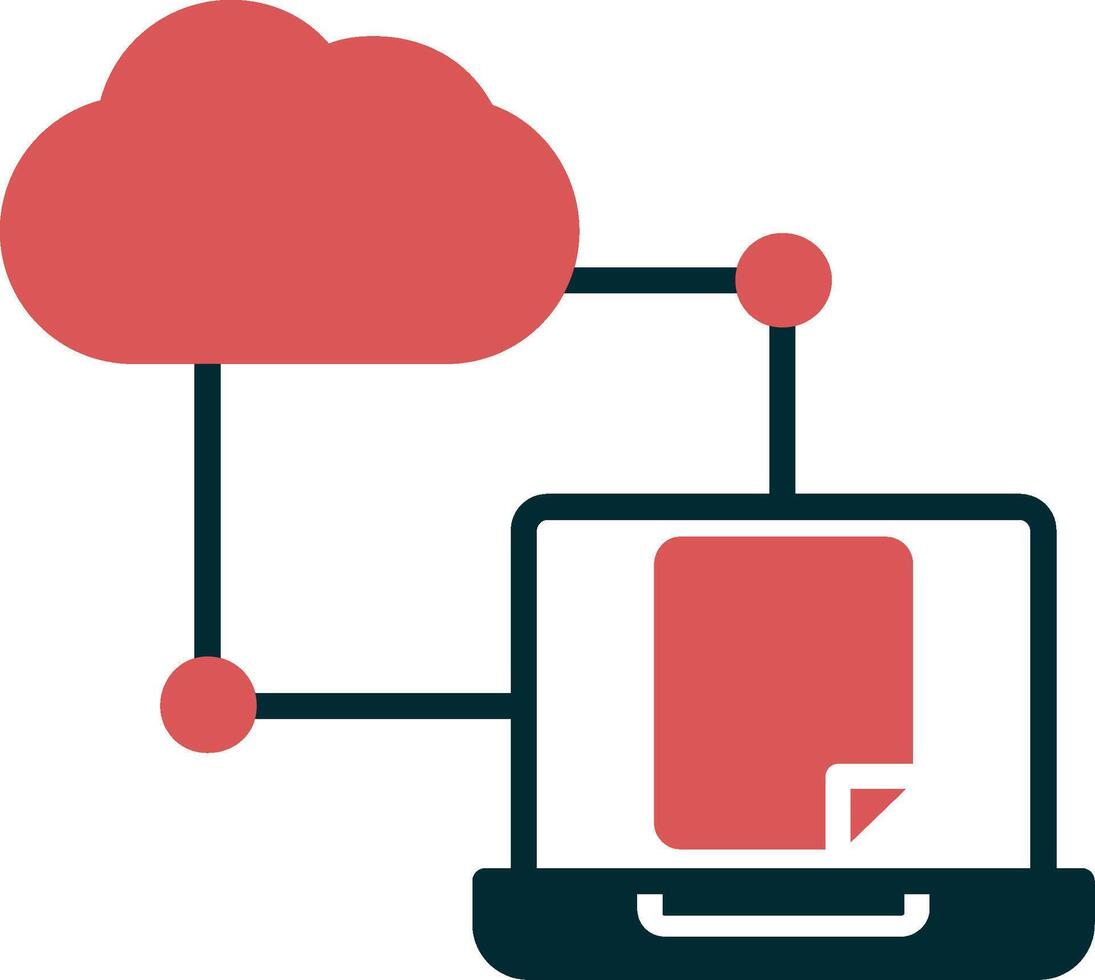 Data Transfer Vector Icon