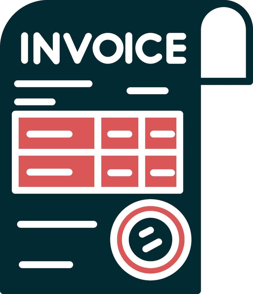 Invoice Vector Icon