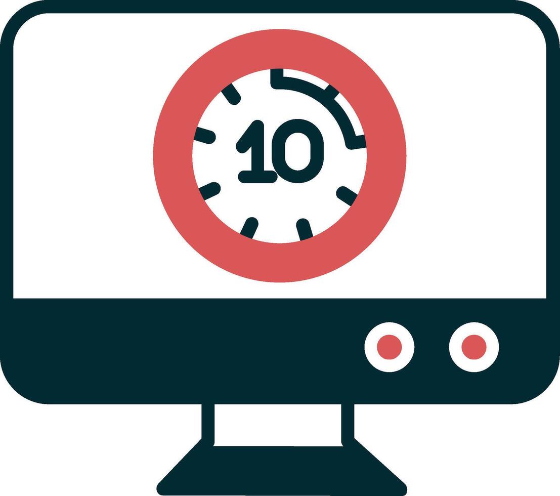 Monitor Vector Icon