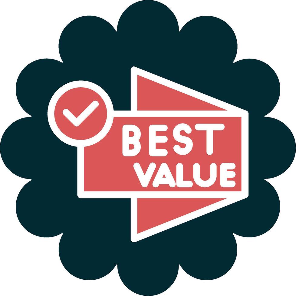 Best Value Vector Icon